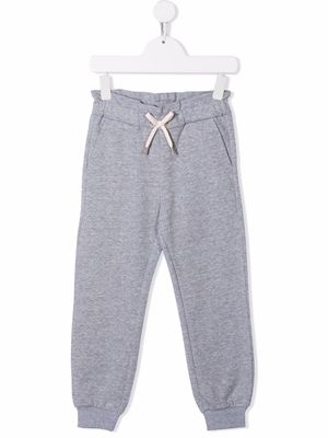 Chloé Kids drawstring-waist track pants - Grey