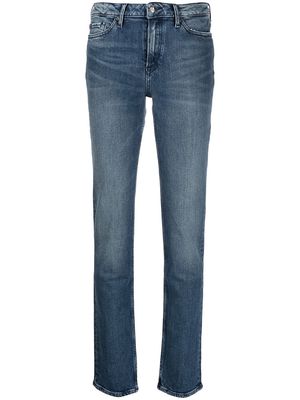 Tommy Hilfiger mid-rise straight-leg jeans - Blue