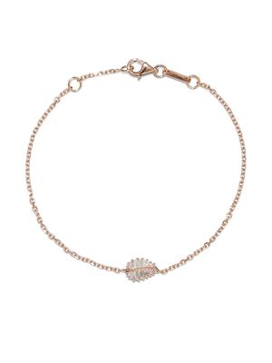 Anita Ko Palm Leaf diamond bracelet - Pink