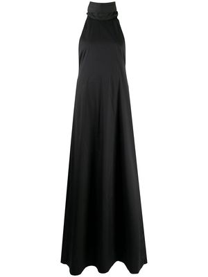 BONDI BORN Saint Thomas bow maxi dress - Black