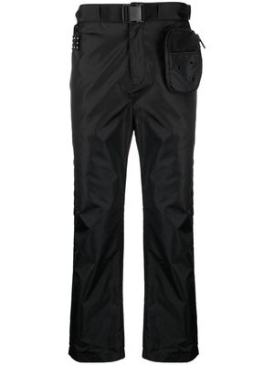 MCQ high-shine trousers - Black