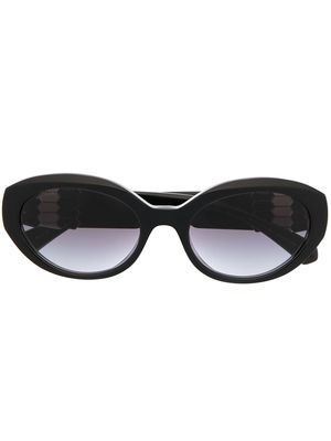 Bvlgari round-frame sunglasses - Black