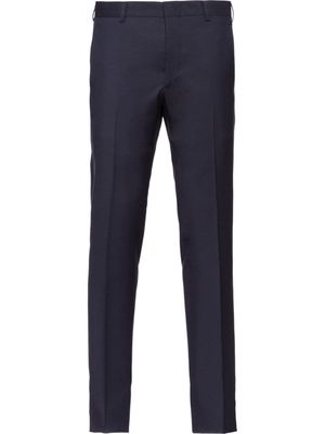 Prada tailored slim-fit trousers - Blue