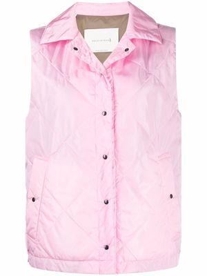 Mackintosh ANNABEL quilted liner vest - Pink