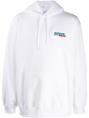 Doublet oversized hoodie - White