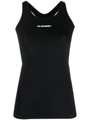 Jil Sander logo-print performance tank top - Black