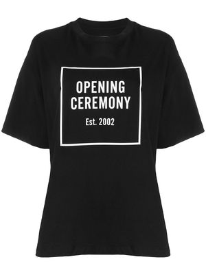 Opening Ceremony logo print T-shirt - Black