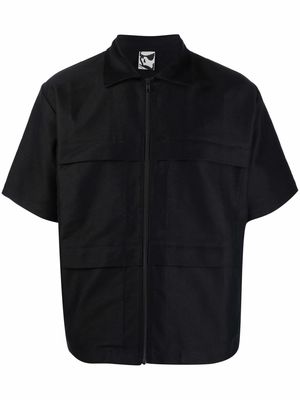 GR10K Fustagno cotton shirt - Black