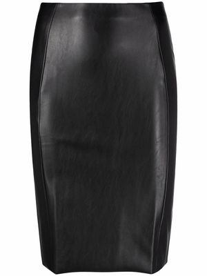 Wolford Jenna faux-leather skirt - Black