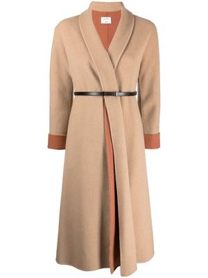 Onefifteen rely colour-block coat - Brown