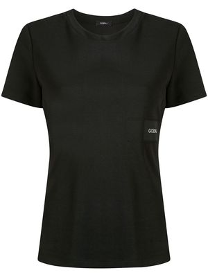 Goen.J logo patch T-shirt - Black