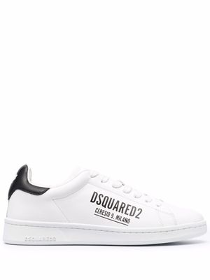 Dsquared2 logo-print sneakers - White