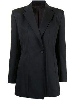 Shanghai Tang x Yuni Ahn wool blazer - Black