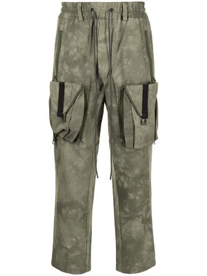 Mostly Heard Rarely Seen Zipoff cargo trousers - Green
