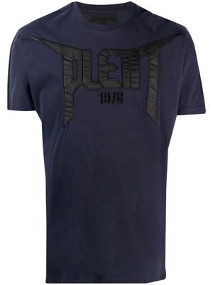 Philipp Plein chest-logo T-shirt - Blue