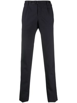 Incotex mid-rise tailored trousers - Blue
