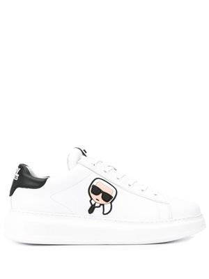 Karl Lagerfeld Kapri Mens Karl Ikonik 3D sneakers - White