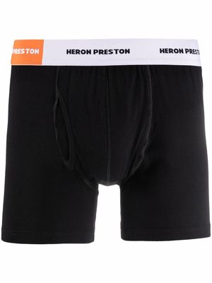 Heron Preston logo waistband boxer briefs - Black
