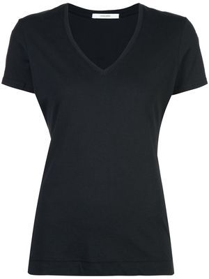 Adam Lippes v-neck T-shirt - Black