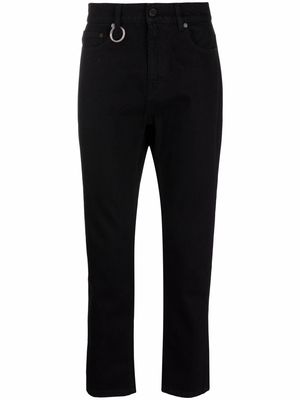 Etudes high-rise fitted jeans - Black