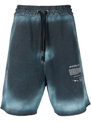 Mauna Kea Timing is Everything knee-length track shorts - Blue