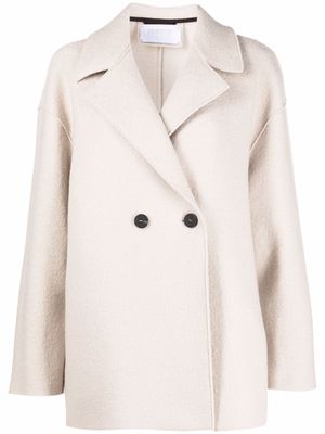 Harris Wharf London double-breasted wool coat - Neutrals