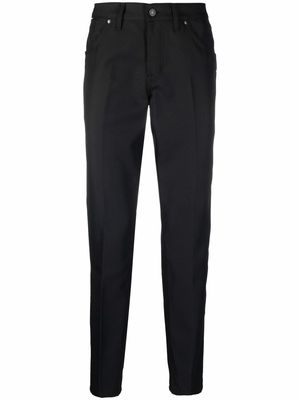 TOM FORD low-rise slim-fit trousers - Black