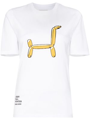 Kirin Balloon print T-shirt - White