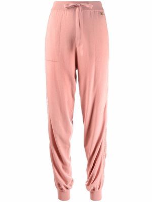 TWINSET drawstring track pants - Pink
