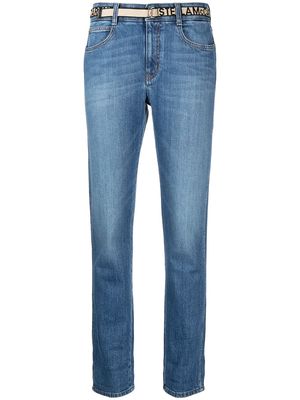 Stella McCartney slim-leg cropped jeans - Blue
