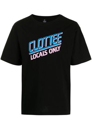CLOT Locals Only graphic-print T-shirt - Black