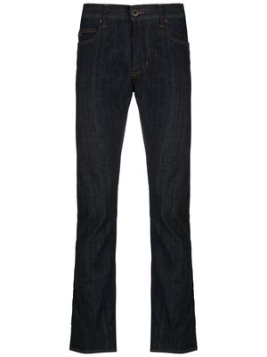 Emporio Armani slim-cut jeans - Blue