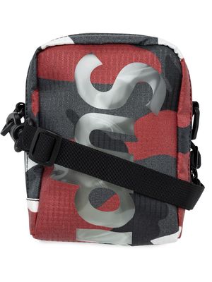 Supreme logo-print neck pouch - Red