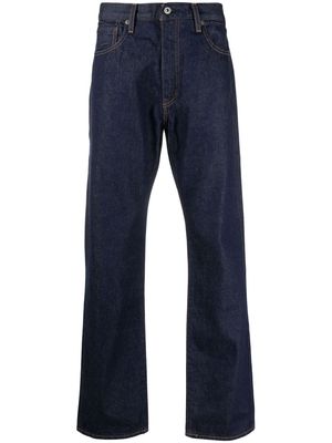 Levi's: Made & Crafted straight-leg denim jeans - Blue