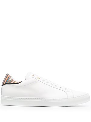 PAUL SMITH leather low-top sneakers - White