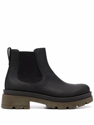 Scarosso Janet leather boots - Black