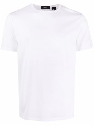 Theory round-neck cotton T-shirt - White