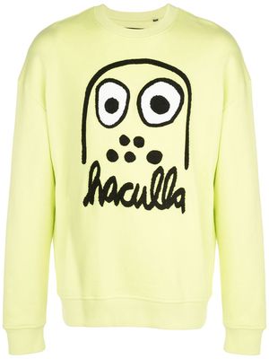 Haculla Monster drop shoulder sweatshirt - Green
