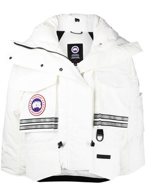 Canada Goose x Angel Chen cropped snow mantra jacket - White