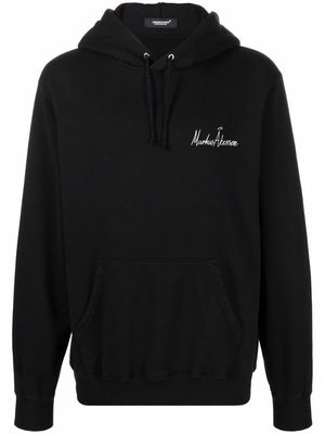UNDERCOVER graphic-print hoodie - Black