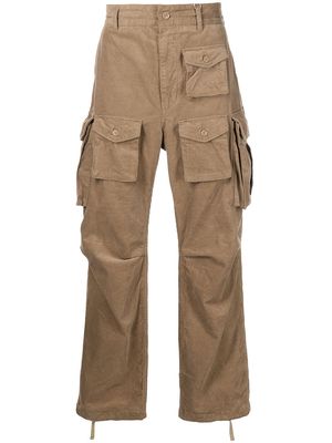 Engineered Garments FA straight-leg cargo trousers - Brown