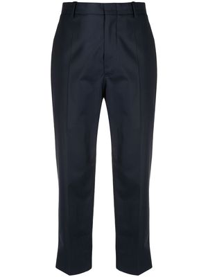 Sofie D'hoore cropped straight-leg trousers - Blue