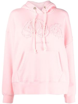Palm Angels Teddy bear patch sweatshirt - Pink
