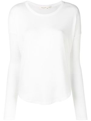 Rag & Bone basic longsleeved T-shirt - White