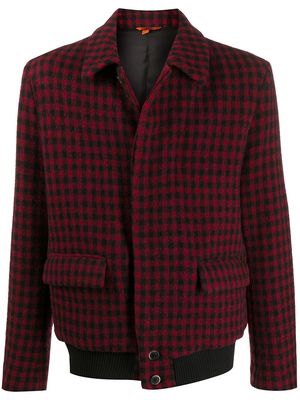 Barena check buttoned jacket - Red