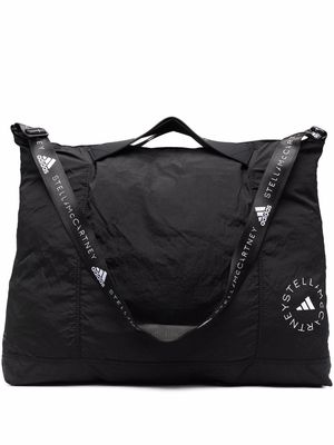 adidas by Stella McCartney logo-print tote bag - Black