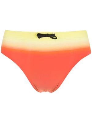 Amir Slama gradient high leg swimming trunks - Multicolour