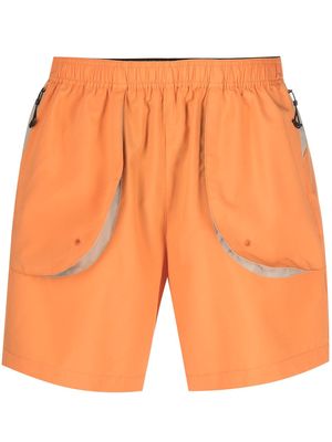 Soulland Harley recycled polyester swimming shorts - Orange