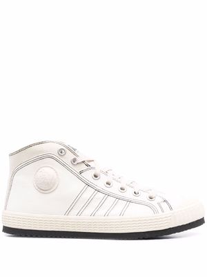 Diesel lace-up high-top sneakers - White