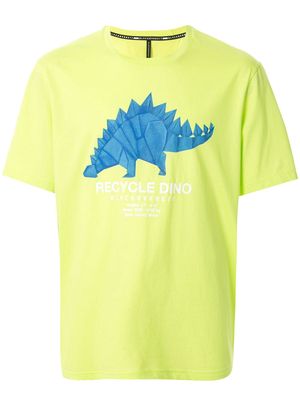 Blackbarrett dinosaur print cotton T-shirt - Yellow